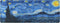Van Gogh Starry Night Extended Large Gaming Mouse Pad, 31.4"x11.8" Non-Slip Rubber Base XL Mousepad