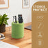 Qian Qian You Eyeglass Holder for Nightstand,Anti-scratch Plush Eyeglass Stand Glasses Holders for Office Desk