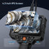 SKYEAR 16.4ft 4.3'' 1080P, 8 IP67 5m) Endoscope with Light and Semi-Rigid Cable, Handheld Borescope HD Adjustable LED