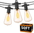 ZOTOYI Outdoor String Lights 50 FT, Patio Bulbs with 27 LED Plastic
