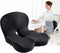 Celinva Orthopedic Cushion for Car Chair Wheelchair Sitting Sciatica, Memory Foam Seat Cushion