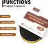 Yotache Foam Tape Weather Stripping for Door, 2 Rolls 1/2" W X 3/8" T, High Density Closed Cell Adhesive Weather Seal