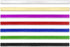 Alumicolor 24IN Aluminum Non-Slip Desk Ruler - Blue Color
