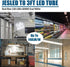 T8 3FT, 2520LM, 18W(45W 6000K, 36 Inch F25T8 Bulb 36 (4-Pack) JESLED LED Tube Light Equivalent), Ballast Bypass