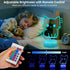 Glowix 16 Dimmable Cat Night Light, Cute Night Light, Color Change Decor Lamp, Touch & Remote Control Sleep Light, Kids