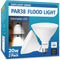 PAR38 LED Outdoor Flood Light Bulbs, 2 Pack, Dimmable 20W (200W Equivalent), E26 Base, 5000K Daylight, 1800 Lumens