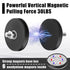 12Pack M6 AHIER Rubber Coated Magnets, Neodymium Magnet Base with Threaded Studs, Non-Slip Strong Mounting Stud Magnet