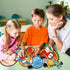 BeYumi 63pcs Back to School Outer Space Cutouts, Planet Rocket Themed Party Supplies, Classroom Decoration