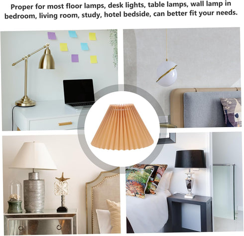 DOITOOL lamp shades cloth bedroom lampshade floor lamp shade large lampshades for table lamp desk lampshades light