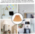 DOITOOL lamp shades cloth bedroom lampshade floor lamp shade large lampshades for table lamp desk lampshades light