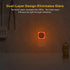 YUNLEX 4 Pack 3-Level Dimmer, Amber Night Light, Dusk to Dawn Sensor, Warm Glare-Free Reflected Glow, Auto On/Off