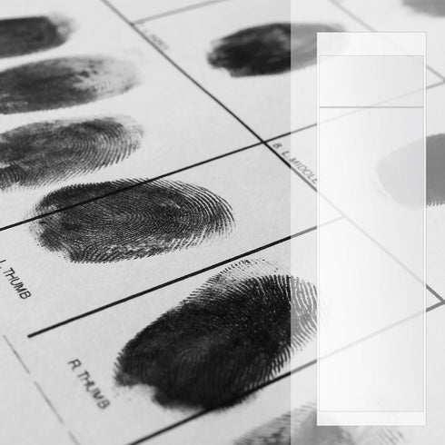 200 Marspark Pcs Fingerprint Lifting Pads Fingerprint Lifting Tape Finger Print Forensic Science Kit Clear for Forensic