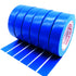 Maveek Electrical Insulation Tape, PVC Vinyl Electrical Tapes with Rubber Based Adhesive, 6 Rolls, Blue