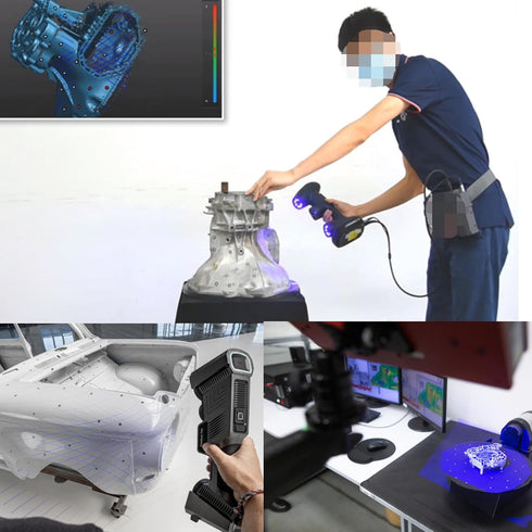 3D Scanning Dots, Tracking Markers for 3D Scanning, High Reflective Dots Compatible with Einscan Creality Revopoint