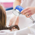 1Pcs 1/2" 1/4" Sprayer,47inch Stainless Steel Shampoo Bowl Hose Thread Sprayer Head to Thread Water Pipe Silver Sink