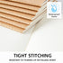 feela 30 Pack Blank Kraft Notebooks, Unlined Sketchbook Note Pad for Travel Journal, 60 Pages, A5, 8.3” x 5.5”