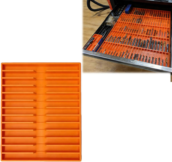 Generic Modular Storage Containers for End Mills, Reamers, and Drill Bits - Organized