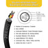 20AWG 20/3 3 Core Shielded Wire CNC Wire (18FT), UL2464 Tinned Copper Core for CNC Router Machine