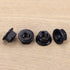 EASTLO M8-1.25 304 18-8 20 Hex Head Serrated Flange Nuts, Stainless Steel Hexagon Head Flange Nuts for Home Automotive