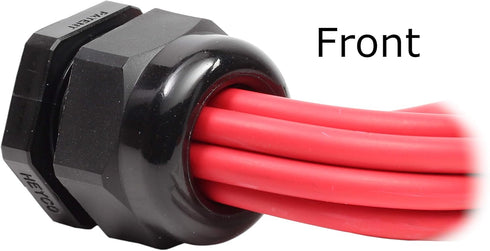 Fastronix Weatherproof Grommet for Wire Bundle, Diameter 0.45"-0.70", Size PG 21