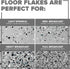 INSL-X PRODUCTS EGF700099-EA RED Combo Decorative Floor Flakes, 12 oz
