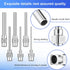 24 Pieces Dispensing Needle, 1 Inch Stainless Steel Blunt Tip Luer Connector Blunt Needles (8, 10, 12, 14, 16, 18 Gauge)