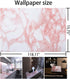 Marble Paper Granite Pink/White Roll Peel and Stick Wallpaper for Kitchen Countertop, Cabinet, Shelf, Waterproof