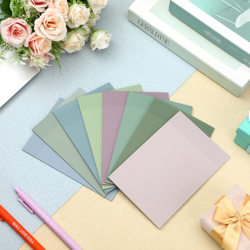 Yinder 4 x 6 Inch Transparent Sticky Notes, 8 Pack, 240 Sheets, Waterproof Clear Self-Sticky Memo Pad, Bible Journaling