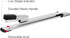 Deli Long Reach Stapler, 20 Sheet Capacity, Long Arm Standard Stapler for Booklet or Book Binding, Silver