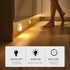 6-Pack Closet innofox Stick-on Motion Sensor Lights, Warm White LED Night Light, Stick-Anywhere Stair Lights, Light