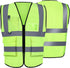 XPCARE Reflective Safety Vests For Women Men, High Visibility Security Vest Pockets
