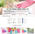 Kitchenware Mamison Quality Rubber Gloves Pink Size M, Waterproof Rubber Gloves 1 Pair, Korean Home and Improvement
