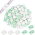 PETKNOWS 80 PCS Light Strip Mounting Clips White Self Adhesive Led Light
