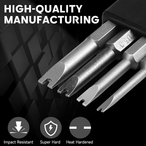 LMXMGRG 4 Set 2'' Sizes:SP3 SP4 SP5 SP6 PCS Spanner Bit Security Screwdriver Bit for Impact Power Tools
