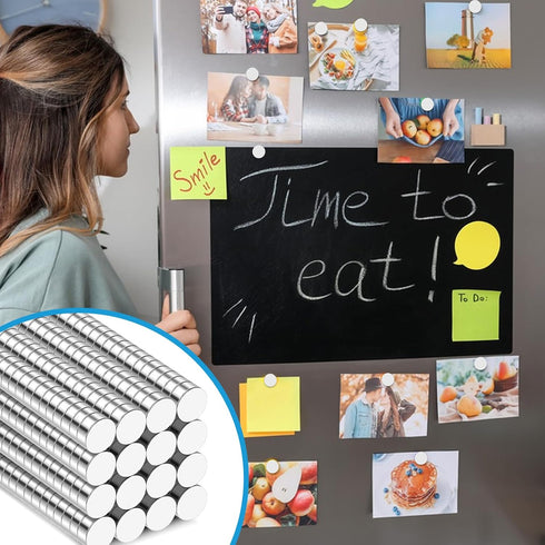Small Magnets, 600 Pack Refrigerator Magnets - 5x2mm Rare Earth Neodymium Magnets for Crafts, Whiteboard