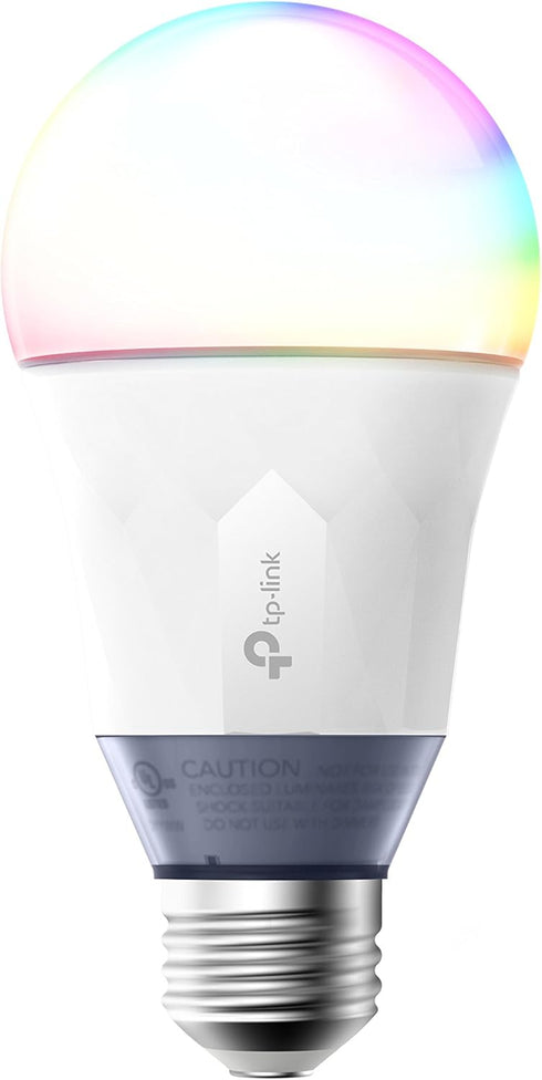 Bulb Dimmable, A19, (LB130) Kasa Smart Wi-Fi LED Light by TP-Link - Multicolor, No Hub Required, Works with Alexa