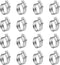 WINL Stainless Steel Hose Clamps - 16 Pack Worm Gear Drive Clamps for Automotive Plumbing, 1/2 to 1-1/16 Inch