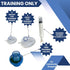 Pack 5 5 Combo of CPR Training Masks, Adult & Infant with Valves, MCR Medical