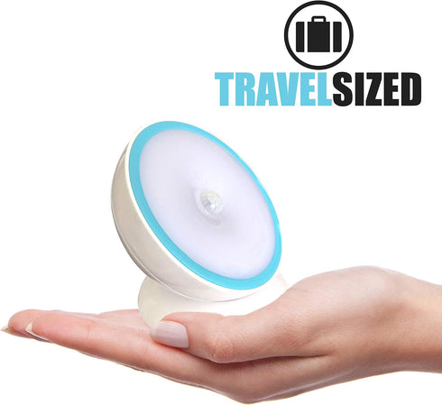 360 Closets, Cruise On Motion-Activated Battery LED Light with Magnetic Base, Rotating Night Lamp for Bathrooms