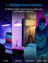 meross Smart Light Bulb BR30 Flood WiFi LED Bulbs Dimmable E26 Multicolor 2700K-6500K RGBCW Compatible with Apple