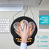 Cute Funny Ergonomic Mouse Pad with Wrist Support, Dumpster on Fire Gel Mousepad for Comfortable Work