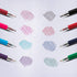 Pentel RSVP Medium Point Pens, 1.0mm - 12 Pack of 6 Black & 6 Blue Ballpoint Pens