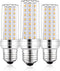 E26 LED Bulbs, 20W LED Corn Light Bulb, 150W Equivalent, 2000lm, Warm White 3000K, E26/E27 Base, 3 Pack
