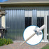 Lakapre 30 Sets 1/4"-20 2-1/4" x Hurricane Anchor Kit for Fixing Shutter Panels Storm Panels Sliding Glass Doors