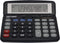 Victor 9700 12-Digit Standard Function Business Calculator, Battery and Solar Hybrid Powered, Black, Tilt LCD Display