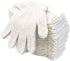 Evridwear Cotton Polyester String Knit Safety Work Gloves, 12 Pairs for Men & Women, Large