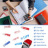 Self Inking Office Stamp Set, 8 PCS Stamps for Approved, Paid, Completed, Copy, Faxed, Scanned, Business Stamps