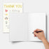 Cheeklee Thank You Card for Teacher Mentor Coach, Appreciation Greeting for Guidance, Support, and Inspiration