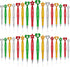 Christmas Ballpoint Pens Bulk, 32 Pcs with Inspirational Quotes, Candycane Gingerbread Snowflake for Kids