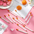 Crtiin 50 Pcs Wedding Pencils for Bridal Shower, Mini Golf Pencils with Eraser, Pre Sharpened